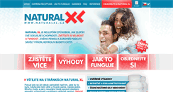 Desktop Screenshot of naturalxl.cz